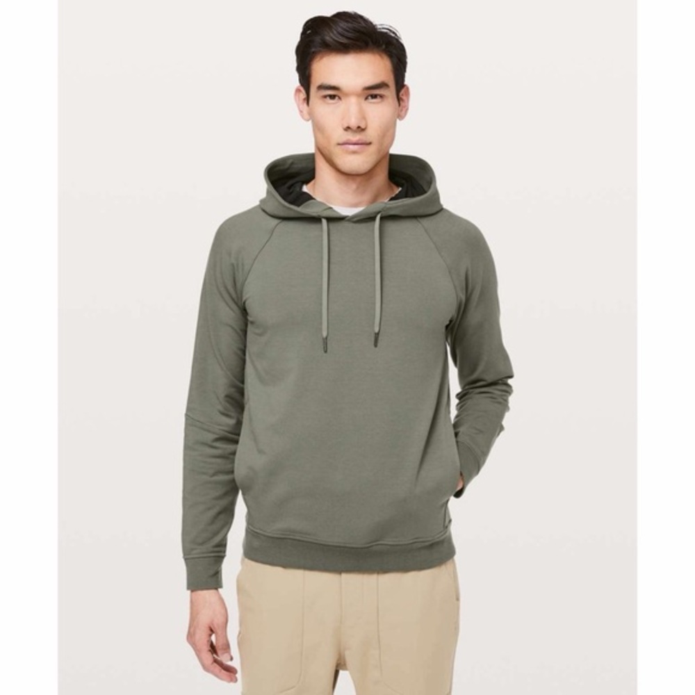 Lululemon City Sweat Pullover Hoodie Grey Sage
